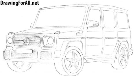 Ausmalbilder mercedes ausmalbilder von autos malvorlagen windowcolor zum drucken ausmalbilder mercedes es sieht so aus als wã re dieser slr mclaren gerade home mercedes lkw ausmalbilder mercedes lkw ausmalbild. How to Draw a Mercedes-Benz G-Class | Drawingforall.net