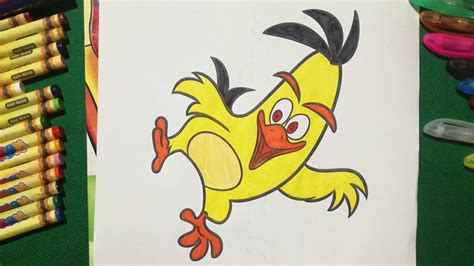 Chuck-Yellow Bird Coloring Book Angry Bird | Coloring Book ...