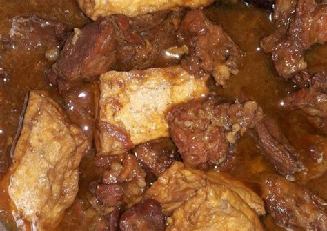 Resep tahu campur lamongan, makanan khas jawa timur. Resep Krengsengan Daging Dan Tahu : Resep Krengsengan ...