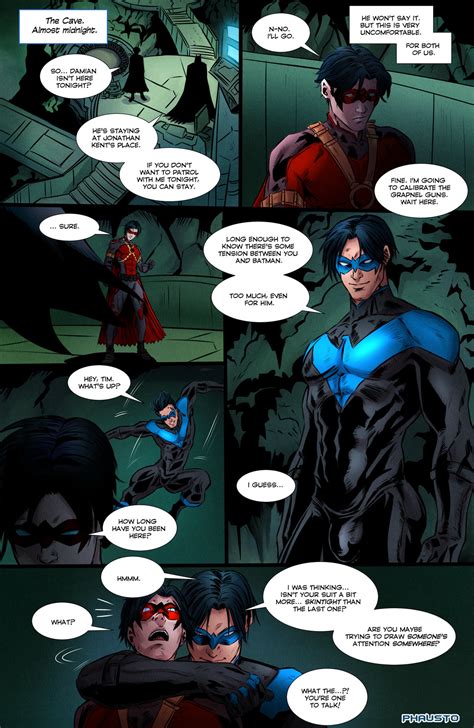 For other uses, see batman (disambiguation). ENG Phausto - DC Comics: Batboys 2 (Batman Bruce Wayne x Robin Tim Drake x Nightwing Dick ...