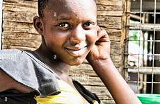 african girls africa young teenage girl year old tanzania pretty stock posing camera east children alamy moshi similar