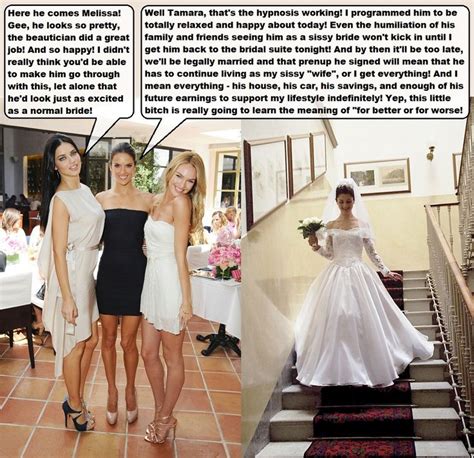 Ashley takes the role of bridesmaid for a wedding. Forced Feminization Wedding | i feminized my husband with ...