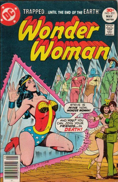While this can probably be said for most any superhero comics, digging a little deeper, we find some. Wonder Woman Vol 1 231 - DC Comics Database