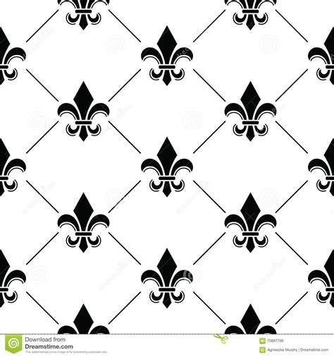 Make landscape features stand out on the lawn with this fence from fleur de lis living. French Damask Background - Fleur De Lis Black Pattern ...