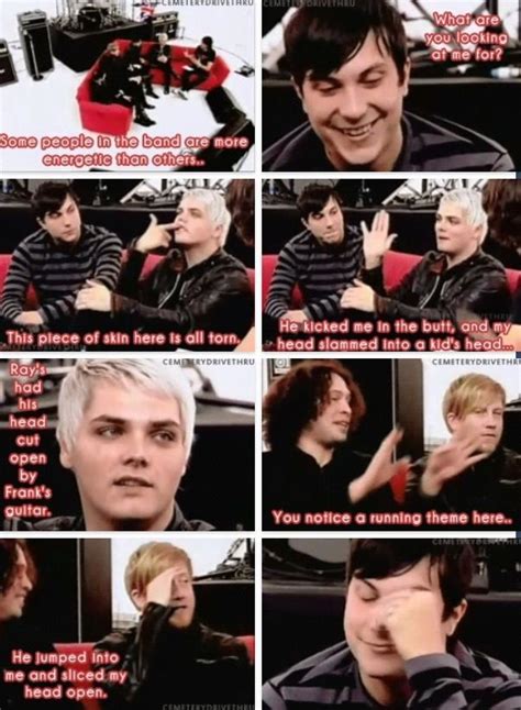 Maybe you would like to learn more about one of these? My Chemical Romance | funny moments | My chemical romance ...