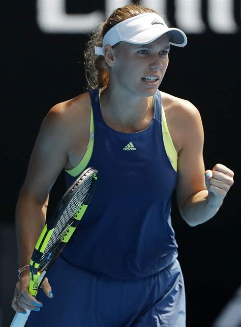 Congrats @rogerfederer for winning @australianopen 2018. Caroline Wozniacki - Australian Open 01/25/2018