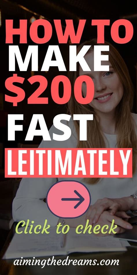 This list is curated by us to maximize your profit with minimal effort. How to make 200 dollars fast legitimately in 2020 (With ...