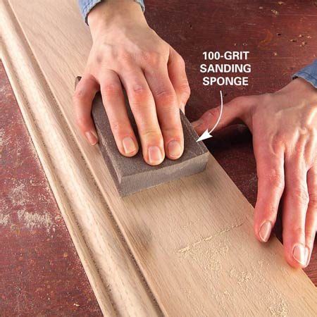 If you wanted to paint cabinets or furniture, you had to strip, sand and generally kill yourself getting a good surface ready to paint on. Finishing Wood Trim With Stain and Varnish | The Family ...