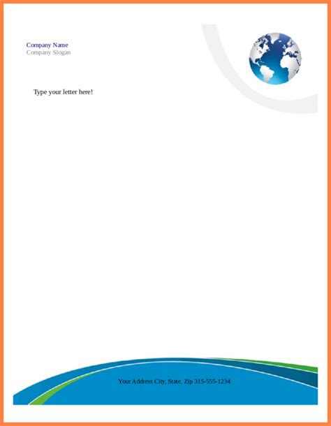 Very rarely the letterhead is being. 002 Template Ideas Free Microsoft Word Letterhead ...