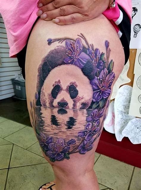 Maybe you would like to learn more about one of these? olio: Panda Tattoo by Rooster from Bad Donkey Tattoo Co. - 20170912 | Panda tattoo, Tattoos ...