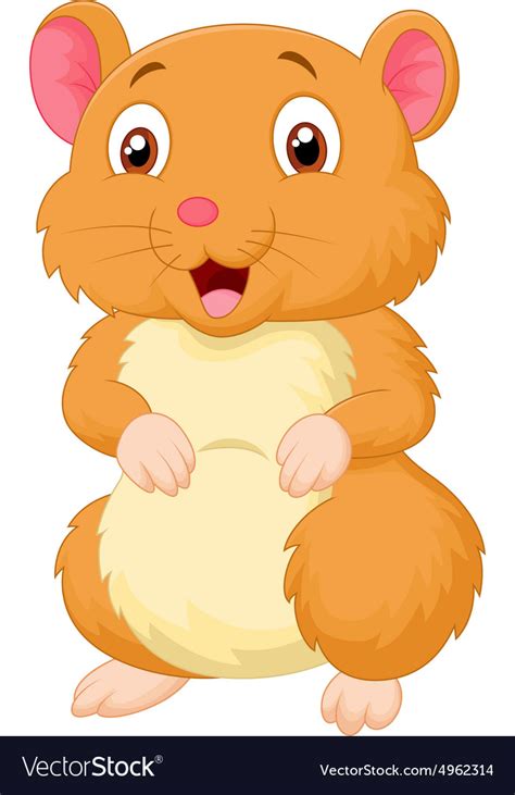 Bmp eps gif hdr/exr ico jpg png svg tga tiff wbmp webp. Cute hamster cartoon Royalty Free Vector Image