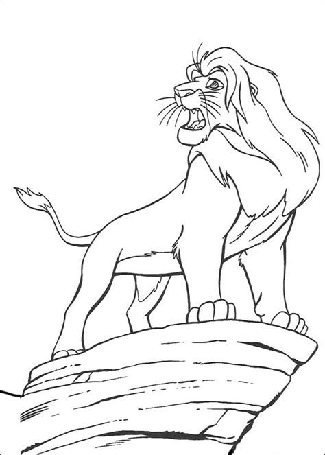 5 the lion king 3 pictures to print and color. The Lion King Printable Coloring Pages 3