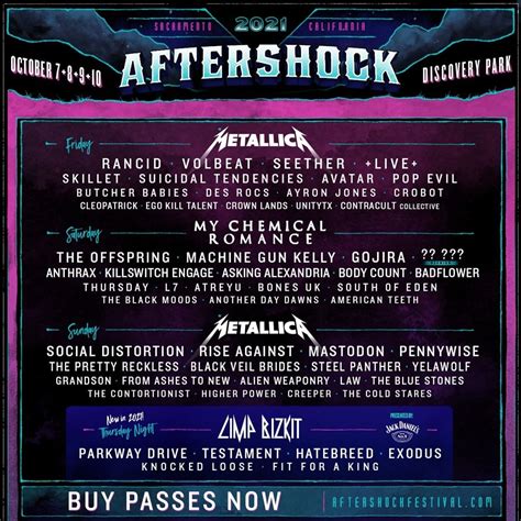 Music event by ozora festival official on monday, august 2 2021 with 52k people interested and 14k people going. Metallica y My Chemical Romance encabezan el cartel del ...