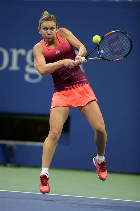 Third round highlights, simona halep vs victoria azarenka. Simona Halep - 2015 US Open in New York - 3rd round