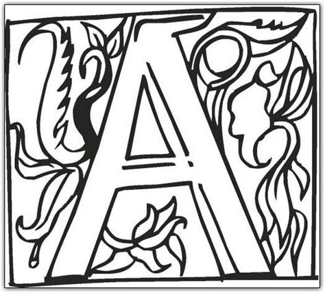 Fancy letter d coloring pages. Fancy letters to use to make an illuminated letter. Not ...