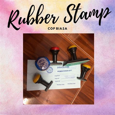 Enjoy easy & time saving ordering your rubber stamp online with us! RUBBER STAMP / COP BIASA (BULAT / PETAK) | Shopee Malaysia