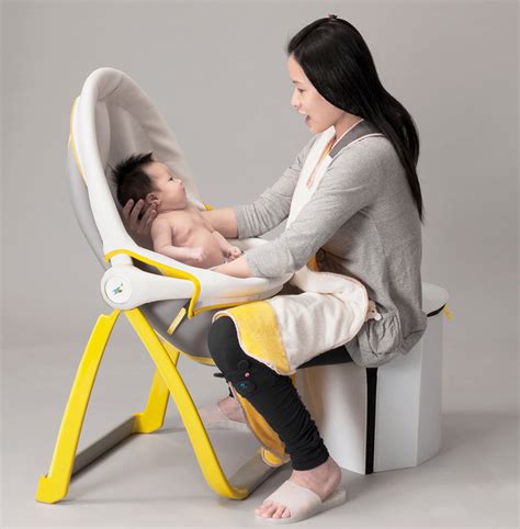 Soak up to three times a day for 10 to 15 minutes. Baby Bath Time Just Got Better | Yanko Design