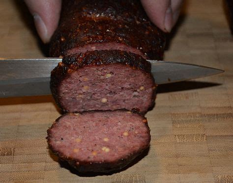 I've always been a foodie and following my passion for barbecue i've always wanted to tackle charcuterie of which. Double Garlic Smoked Summer Sausage Recipe | Summer ...