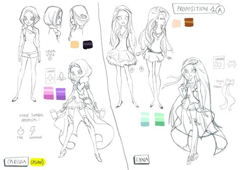 Coloring pages new aa lolirock the turtle kryptoskolen info. Lyna & Carissa's Developpment | Character design ...