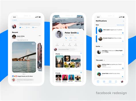 Facebook iOS App Redesign Concept - UpLabs