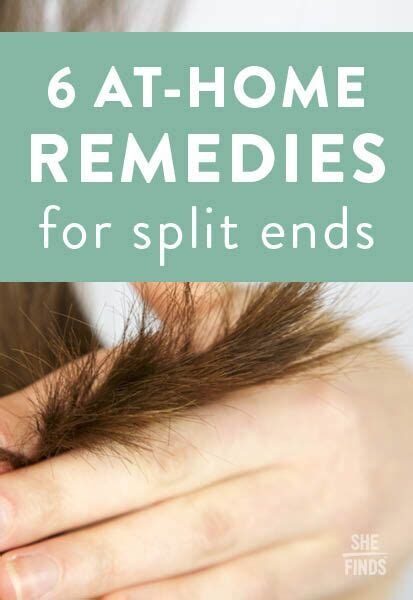 'rubbing your hair dry with a towel will only promote more breakage,' says sam, and the last thing you want is for those splits to travel upwards. DIY Split End Treatments | Hair care tips, Split ends hair ...