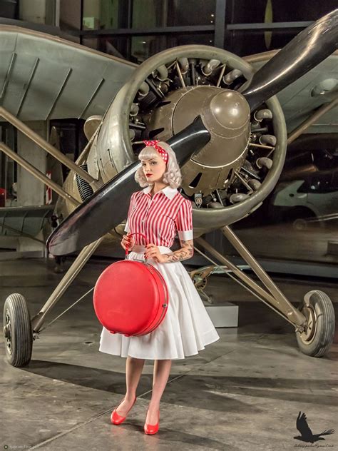 This pin up photo shoot that took place at the military aviation museum in virginia beach was the perfect way to bring back the vintage style of the 40's. Pin on WW2 Planes