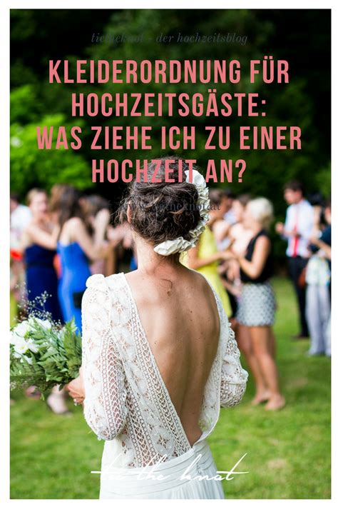 Kleiderordnung für Hochzeitsgäste: Was ziehe ich als Gast ...