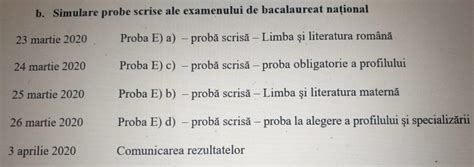 Primul pas pe care trebuie să îl faci în pregătirea pentru examenul de bacalaureat la limba și literatura română este să cunoști operele literare care trebuie studiate pentru bac, adică programa. Simulare Evaluarea Națională și BAC 2020: Ministerul ...