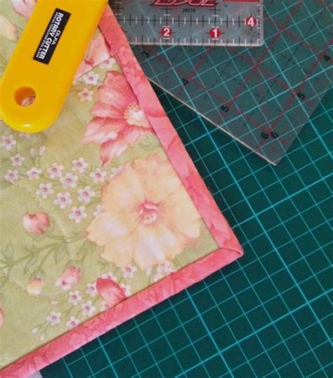 This easy method of learning how to make continuous bias tape has fewer joins and piecing and will get your sewing projects completed in half the time! How to make continuous bias binding | American flag quilt ...