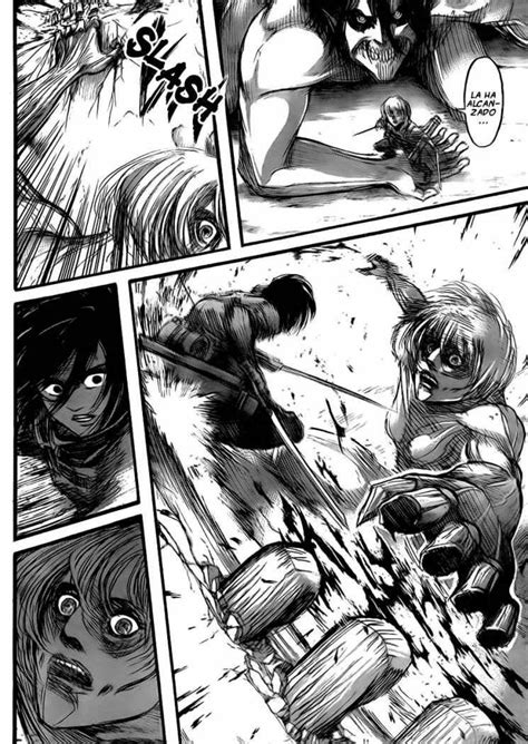 No regrets (進撃の巨人 悔いなき選択, shingeki no kyojin: Shingeki no Kyojin manga capitulos 33 en Español Página 35 ...