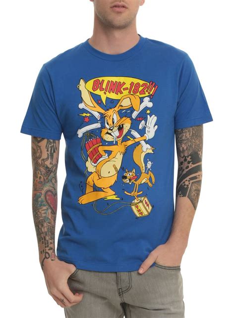 Get the best deals on blink 182 t shirts and save up to 70% off at poshmark now! Blink-182 Bunny Dynamite T-Shirt | Hot Topic | Shirts ...
