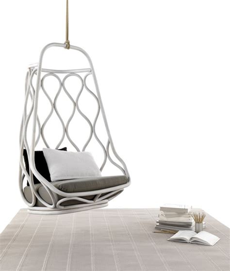 Large contemporary bath with neutral tile. Nautica Hanging Chair Design, Modern Chair by Mut Design