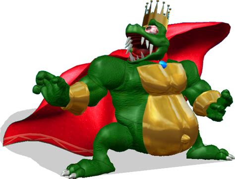 Instead of being voiced by an actor, king k. SSBU: Possible King K. Rool Render by MegaToon1234 on ...