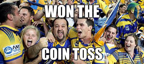 Highlights from the parramatta eels in the 2009 nrl premiership season. Parramatta Eels Celebrations memes | quickmeme