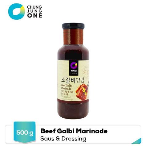 Cj bbq beef bulgogi sauce 840g. Jual Chung Jung One Beef Galbi Marinade Sauce [500g ...