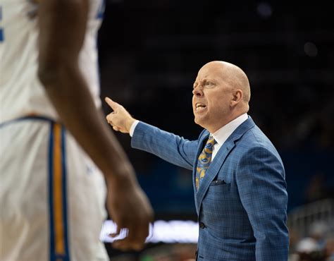 I just tried to stay calm with the guys, just tell them we've got to continue to. Gallery: UCLA men's basketball overpowers Utah 73-57 ...