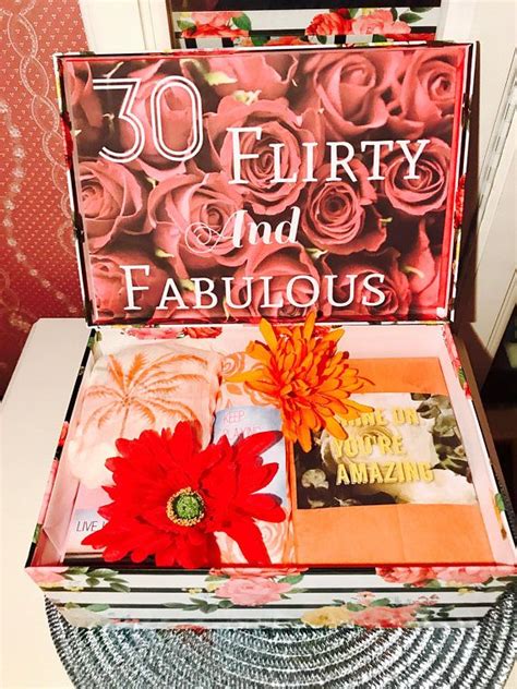 Plan a hollywood 30th birthday party and stop by the price is right to see if there's space in audience. 30 Flirty and Fabulous YouAreBeautifulBox. 30th Birthday | 30th birthday gifts for best friend ...