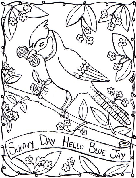 Maybe you would like to learn more about one of these? Mother Goose Sunny Day Coloring Pages