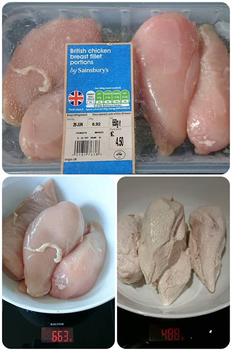 100g Chicken Breast Cooked - The Job Letter