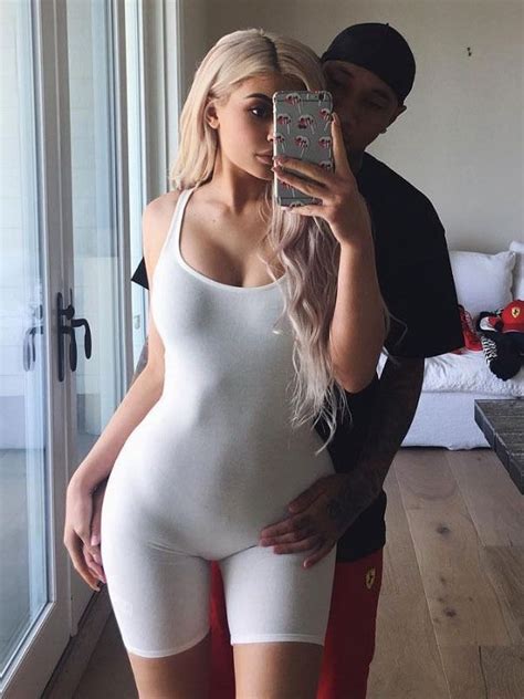 Kylie jenner sported an interesting wardrobe choice while cleaning out her purse closet in a brand new mirror selfie she posted to instagram! Tyga and Kylie Jenner snapped a mirror selfie on Oct. 16 ...