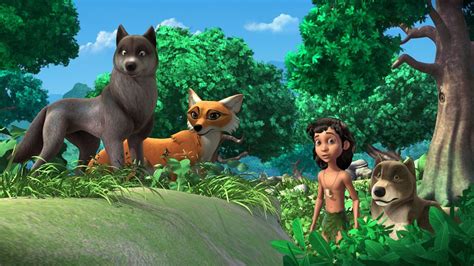 Mowgli, baloo und bagheera in einer dschungelnacht. Das Dschungelbuch - odcinek 69 - Der Schakal im Wolfspelz ...