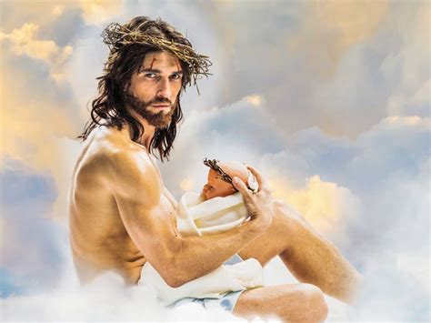 В черном списке @gambar_photo в черном списке. Jesus Christ has become an unlikely pin-up for hipster ...