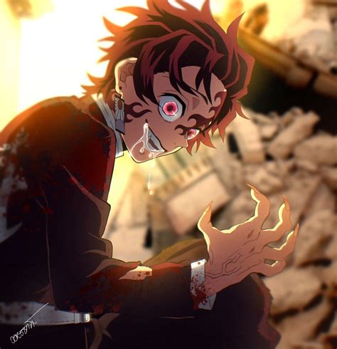 I think i remember u saying you did demonslayer, so dark blue and maroon tanjiro wallpapers? Tanjiro in 2020 | Anime demon, Slayer anime, Anime