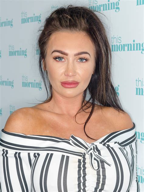Lauren goodger (star of the only way is essex) at the offical opening of the regis hair and beauty nail bar at debenhams in romford. Lauren Goodger 'explains' photos that left her looking ...