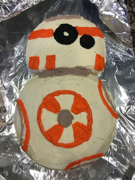 Our list has the best star wars cakes that include a recipe and instructions so that you can create them for a special birthday, celebration, or as an awesome surprise for the ultimate star wars fan! BB-8 cake | Lego star wars party, Star wars party, Diy birthday cake