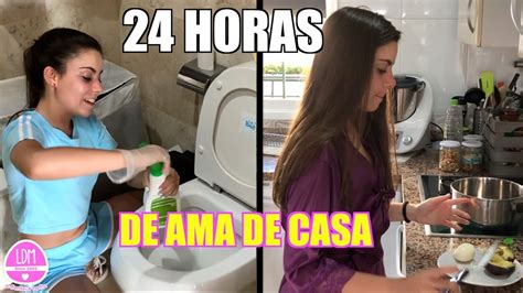 Amo de casa, ama de casa loc nm, loc nflocución nominal con flexión de género: 24 HORAS SIENDO AMA DE CASA !! (Reto 1 día entero ...