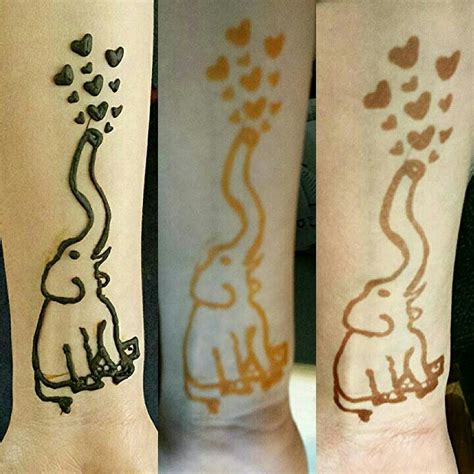 Visit vibrant salon today or call ahead to book an appointment. Cute elephant henna 💕💕💕Elephant henna 174 Dean St, Taunton ...