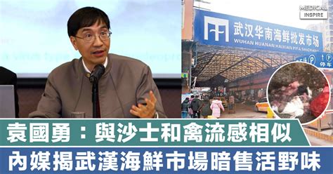 人類2003年最終戰勝了沙士疫潮，但17年後同樣源於中國的新病毒已打敗了人類。 港大微生物學系講座教授袁國勇在電視節目中指出，武漢肺炎疫情不會完結，可能夏天時會紓緩，但到冬天或會從南半球輸入個案，在港繼續傳播。 袁國勇 張竹君 武漢肺炎. 【沙士再現？】袁國勇指不明肺炎「與SARS和禽流感有相似」，內媒揭武漢海鮮市場暗售活野味。 - Medical ...