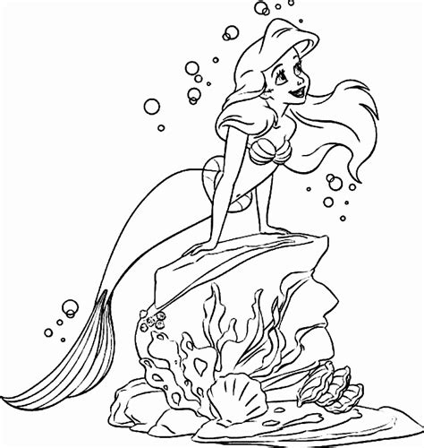 Ariel is a disney princess, daughter of the sea king triton. Download Ariel Little Mermaid Disney Princess Coloring ...