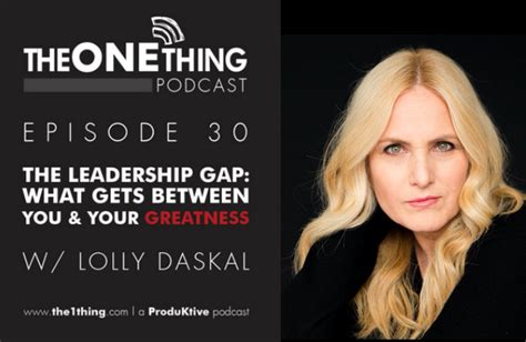 Sign in to add this video to a playlist sign in or registerplease confirm your email address to use this functionality click here. One Thing Podcast: The Leadership Gap | What Gets Between ...